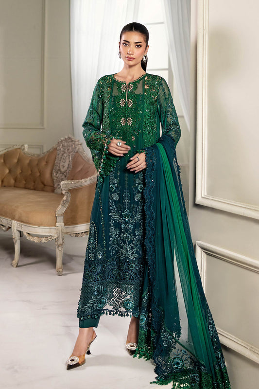 3 Piece Unstitched Embroidered Chiffon Suit | MPC-25-106 - My Store