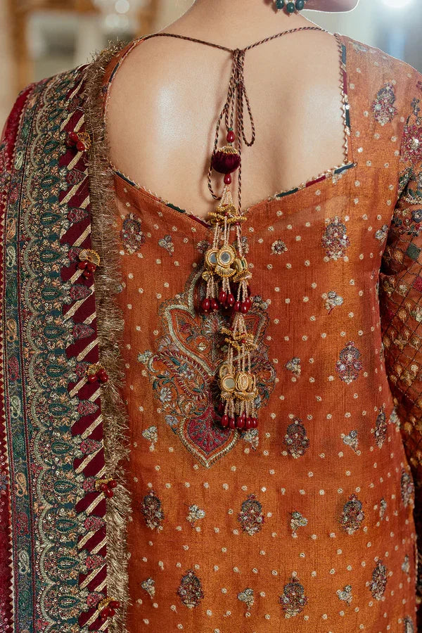 EMBROIDERED NET CH13-01 UNSTITCHED - Silko Store