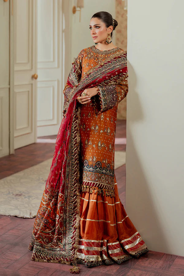 EMBROIDERED NET CH13-01 UNSTITCHED - Silko Store
