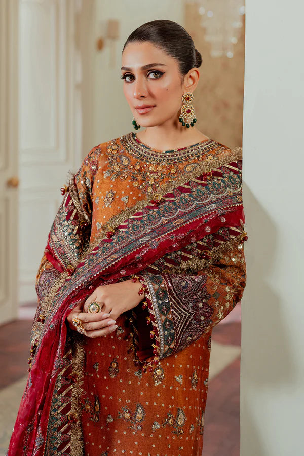 EMBROIDERED NET CH13-01 UNSTITCHED - Silko Store