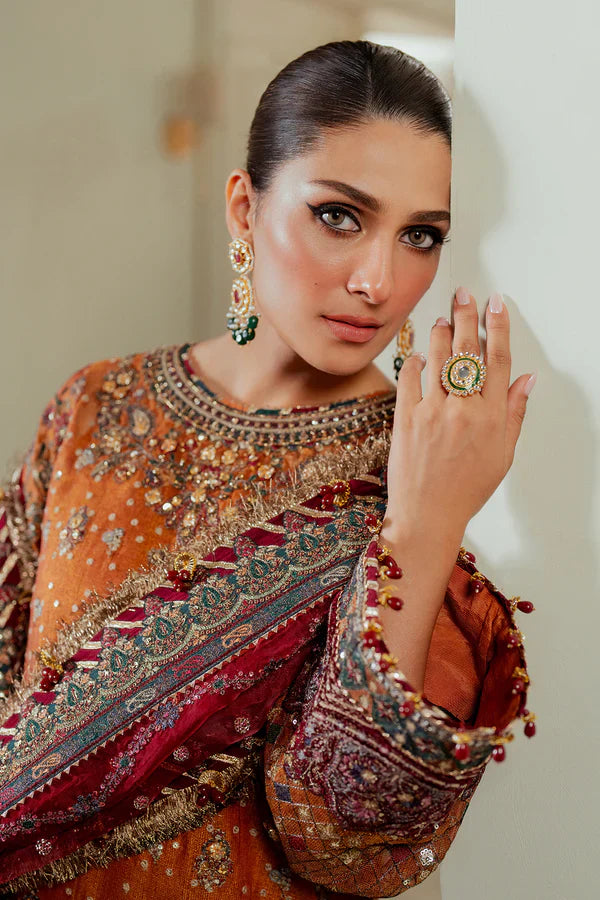 EMBROIDERED NET CH13-01 UNSTITCHED - Silko Store