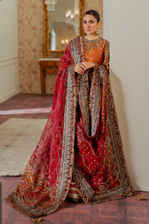 EMBROIDERED NET CH13-01 UNSTITCHED - Silko Store