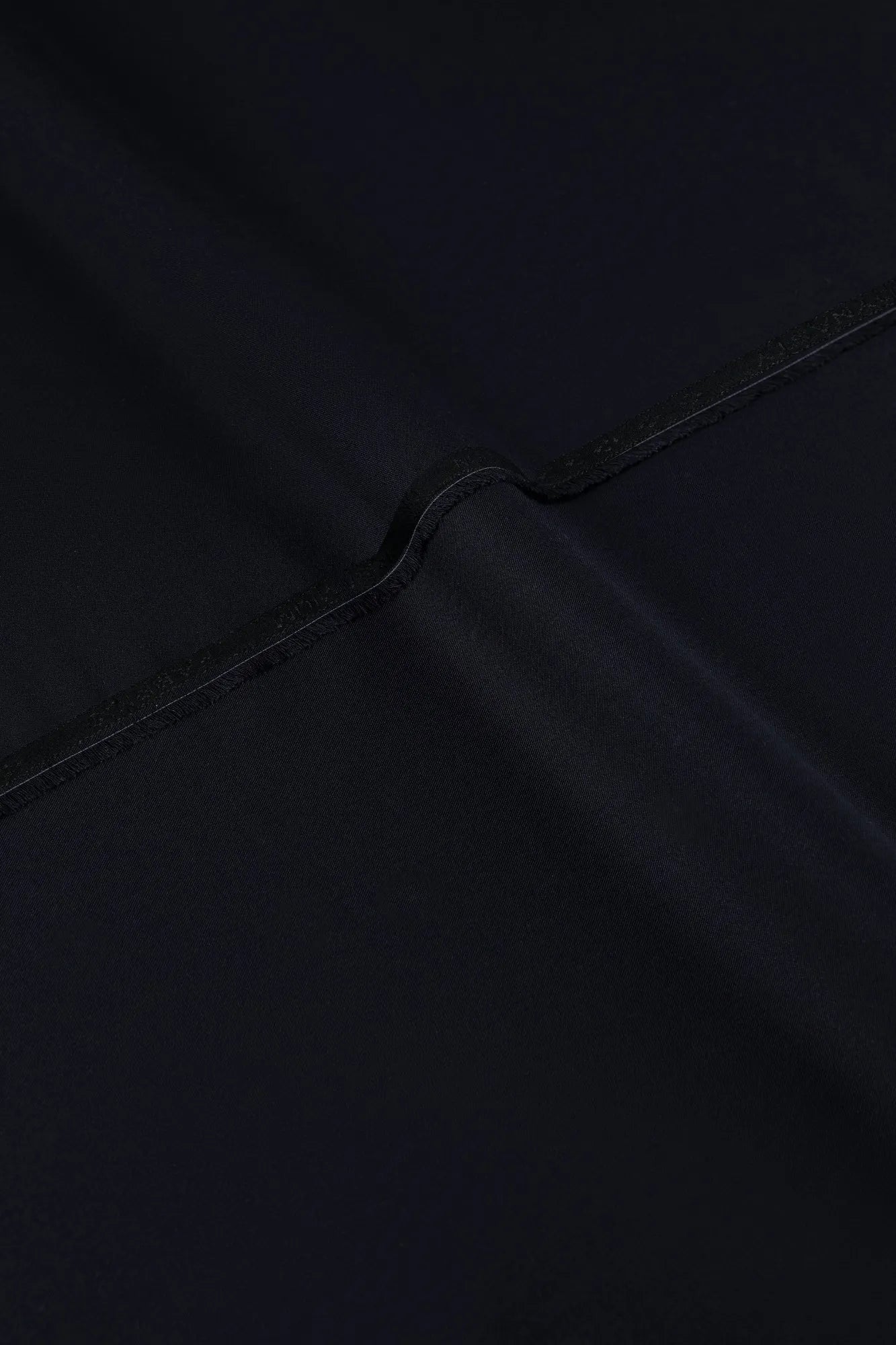 Pasha Japani Boski – Premium Unstitched Suit in Jet Black - Silko Store