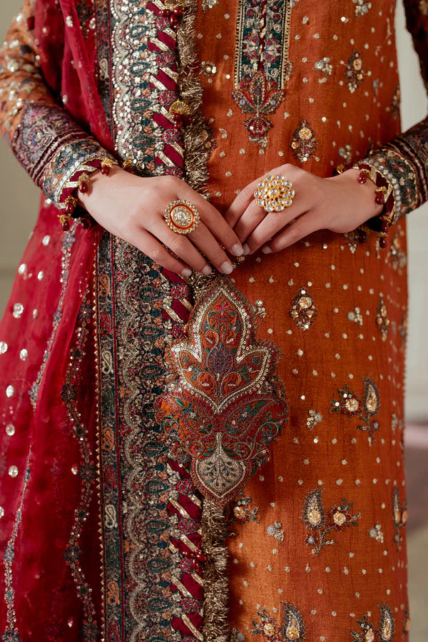 EMBROIDERED NET CH13-01 UNSTITCHED - Silko Store