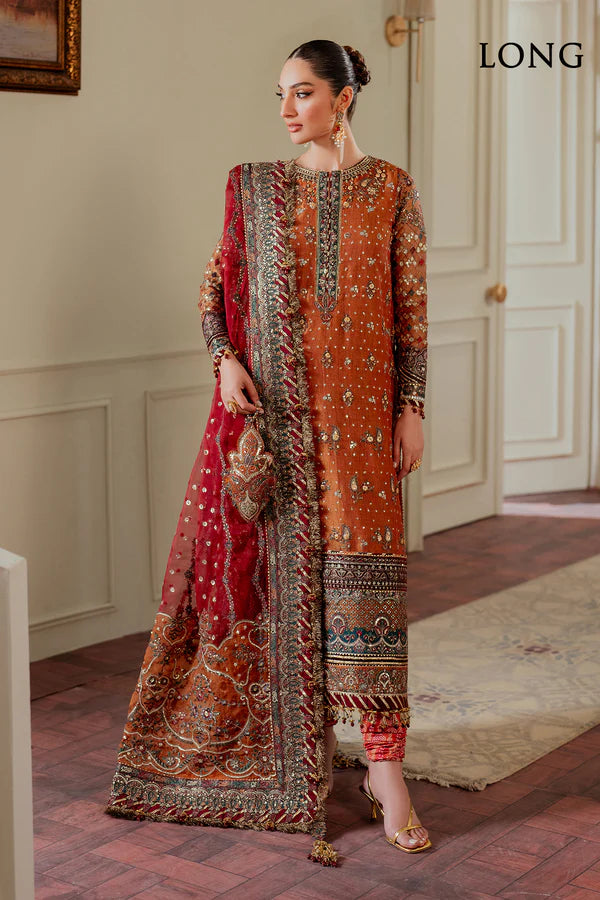 EMBROIDERED NET CH13-01 UNSTITCHED - Silko Store