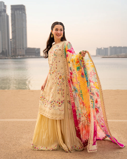 Faiza Saqlain AYA  Merjem 2026 | Luxury Lawn
