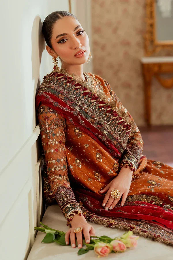 EMBROIDERED NET CH13-01 UNSTITCHED - Silko Store