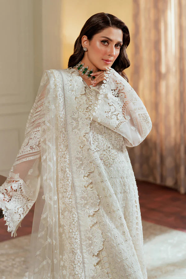 EMBROIDERED CHIFFON CH13-02 UNSTITCHED - Silko Store