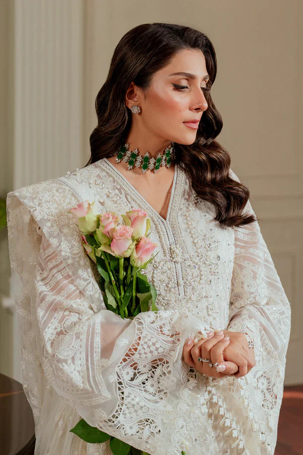 EMBROIDERED CHIFFON CH13-02 UNSTITCHED - Silko Store
