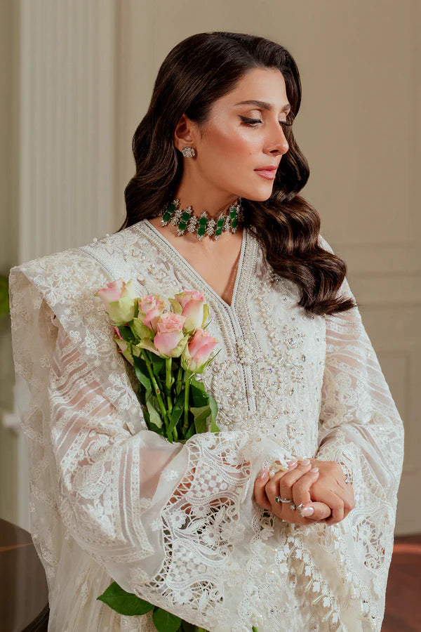 EMBROIDERED CHIFFON CH13-02 UNSTITCHED - Silko Store