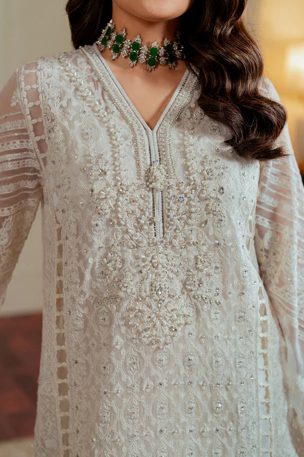 EMBROIDERED CHIFFON CH13-02 UNSTITCHED - Silko Store