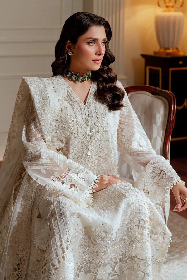 EMBROIDERED CHIFFON CH13-02 UNSTITCHED - Silko Store