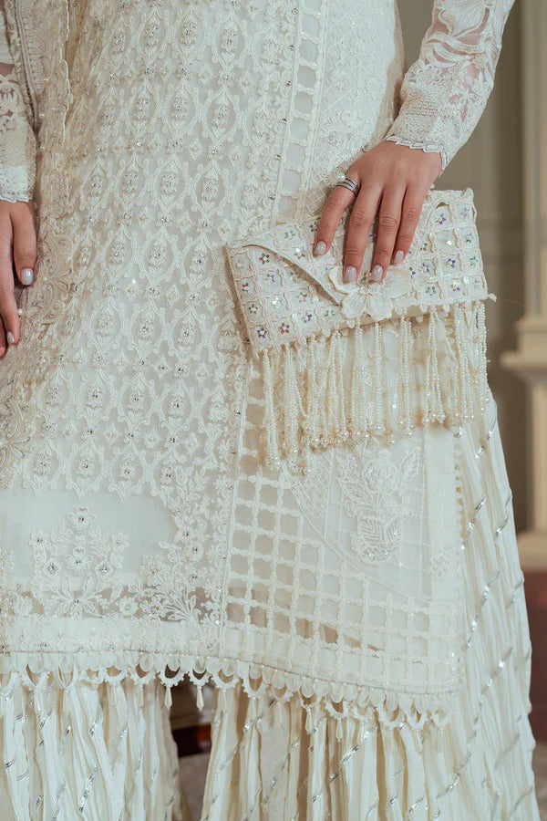 EMBROIDERED CHIFFON CH13-02 UNSTITCHED - Silko Store