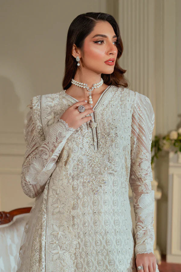 EMBROIDERED CHIFFON CH13-02 UNSTITCHED - Silko Store