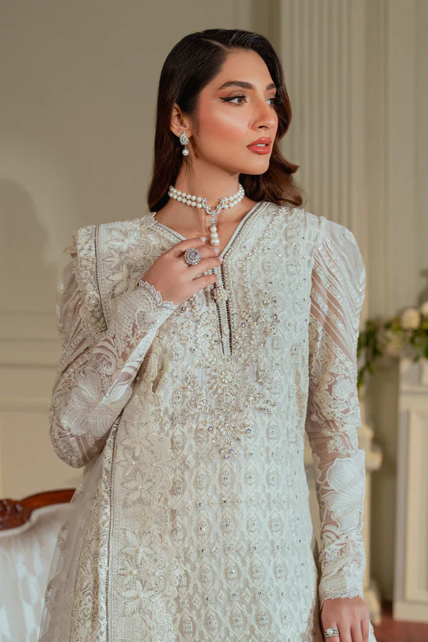 EMBROIDERED CHIFFON CH13-02 UNSTITCHED - Silko Store