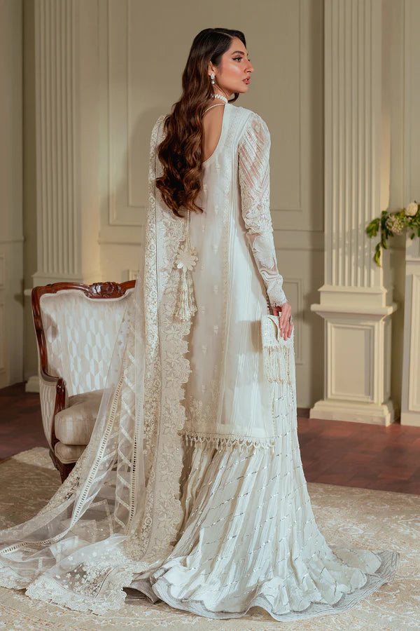 EMBROIDERED CHIFFON CH13-02 UNSTITCHED - Silko Store