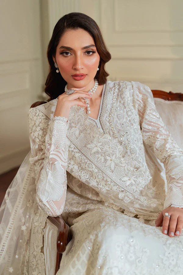 EMBROIDERED CHIFFON CH13-02 UNSTITCHED - Silko Store