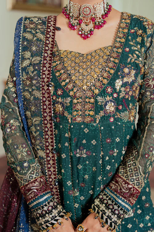 EMBROIDERED CHIFFON CH13-03 STITCHED - Silko Store