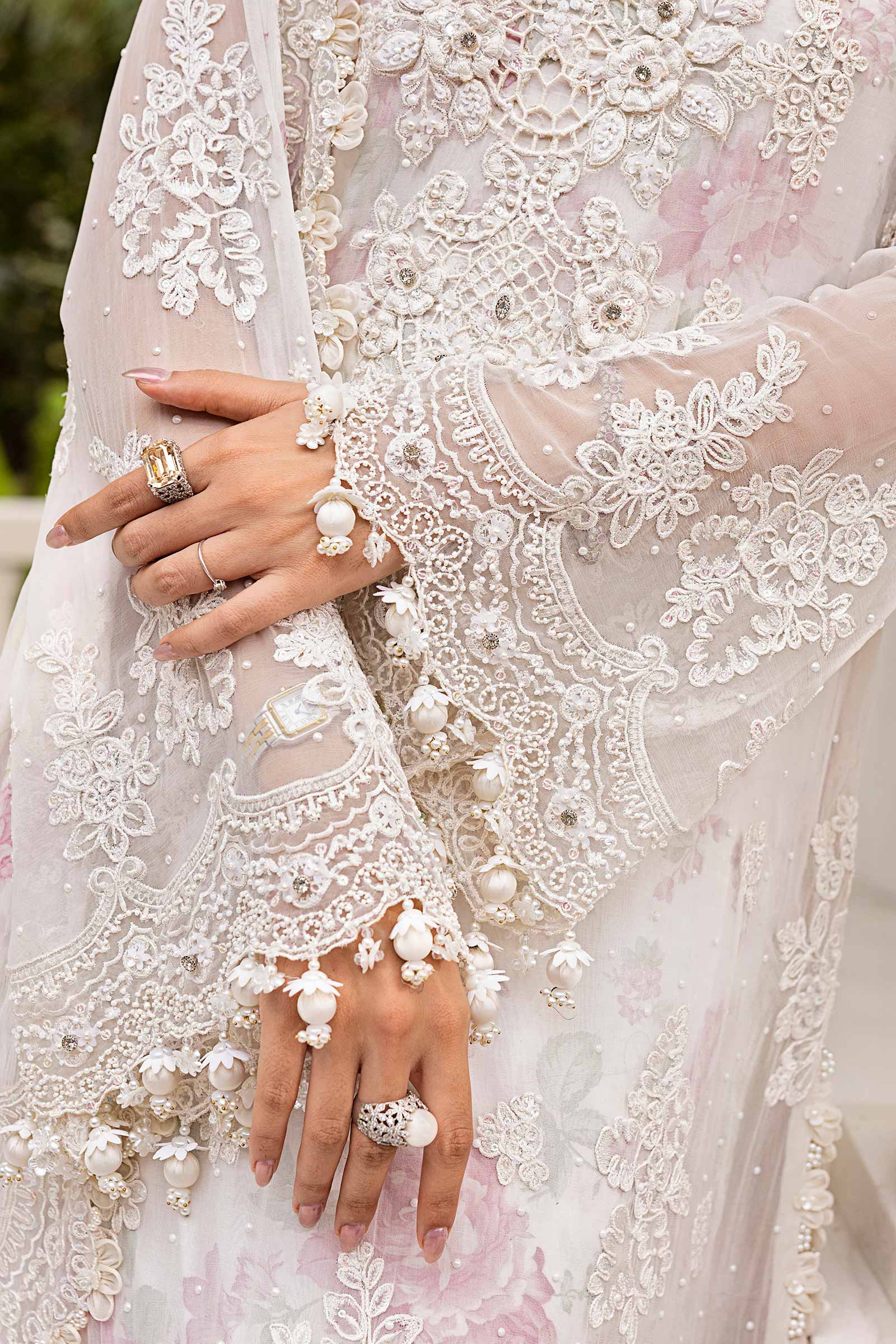 3 Piece Unstitched Embroidered Chiffon Suit | MPC-25-101 - My Store