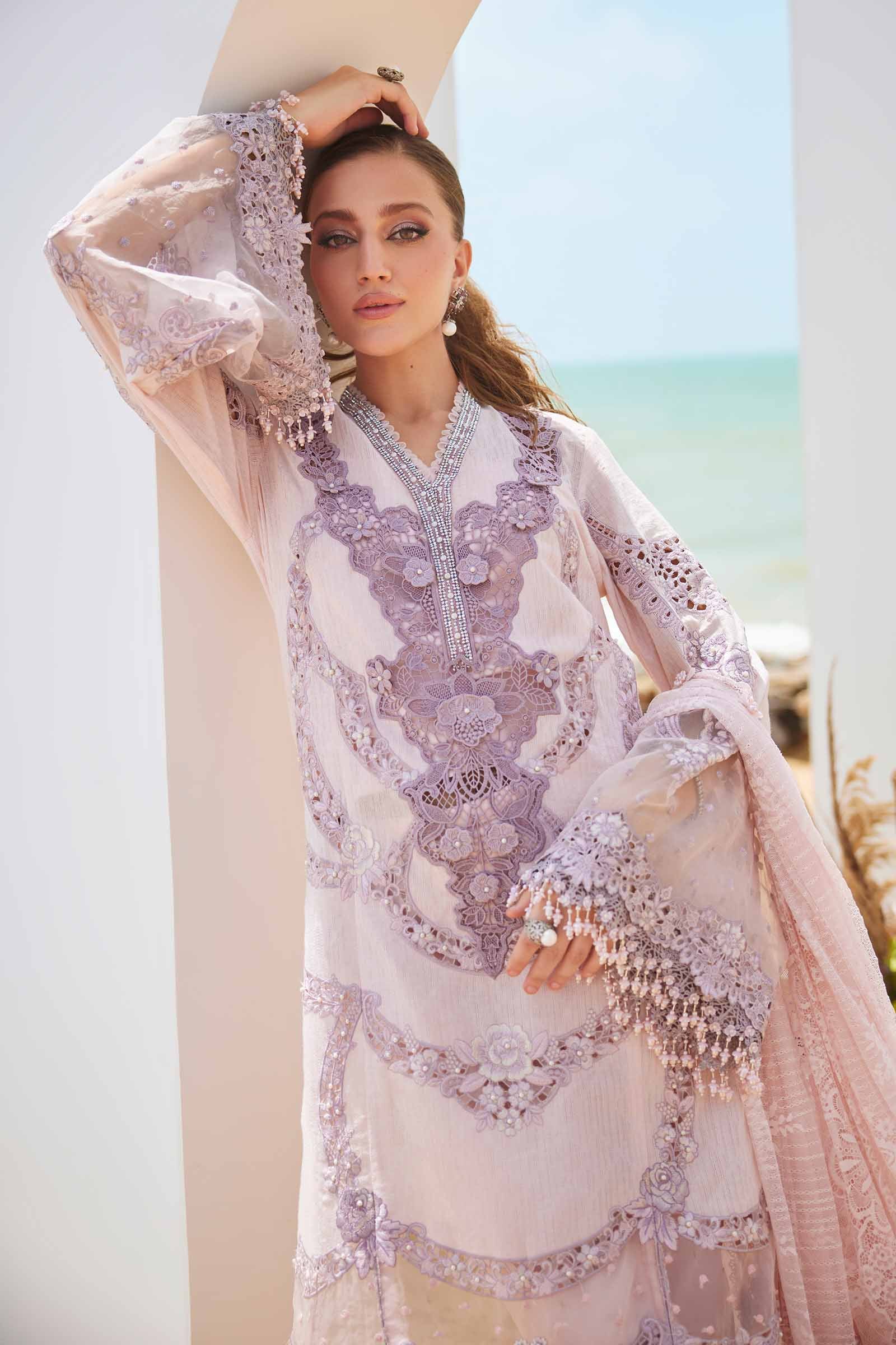 Unstitched Eid Lawn 2025 – Embroidered Jacquard 3PC | Code: 25-02 - Silko Store