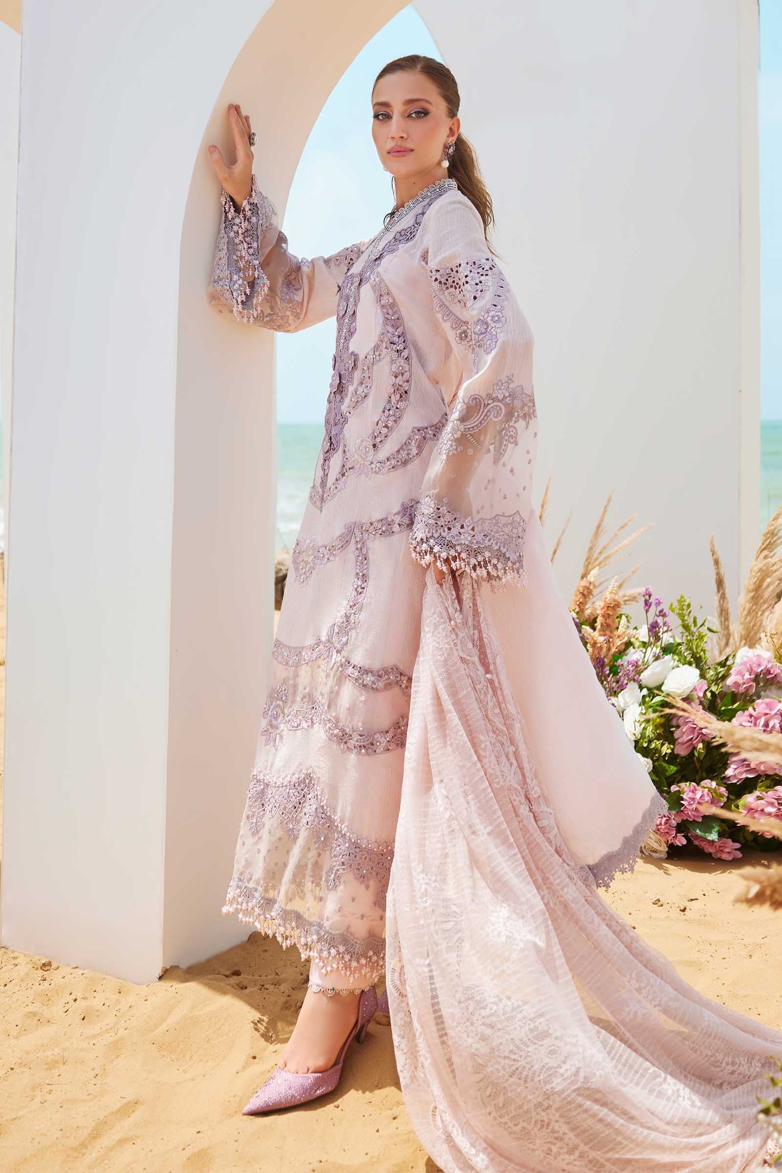 Unstitched Eid Lawn 2025 – Embroidered Jacquard 3PC | Code: 25-02 - Silko Store