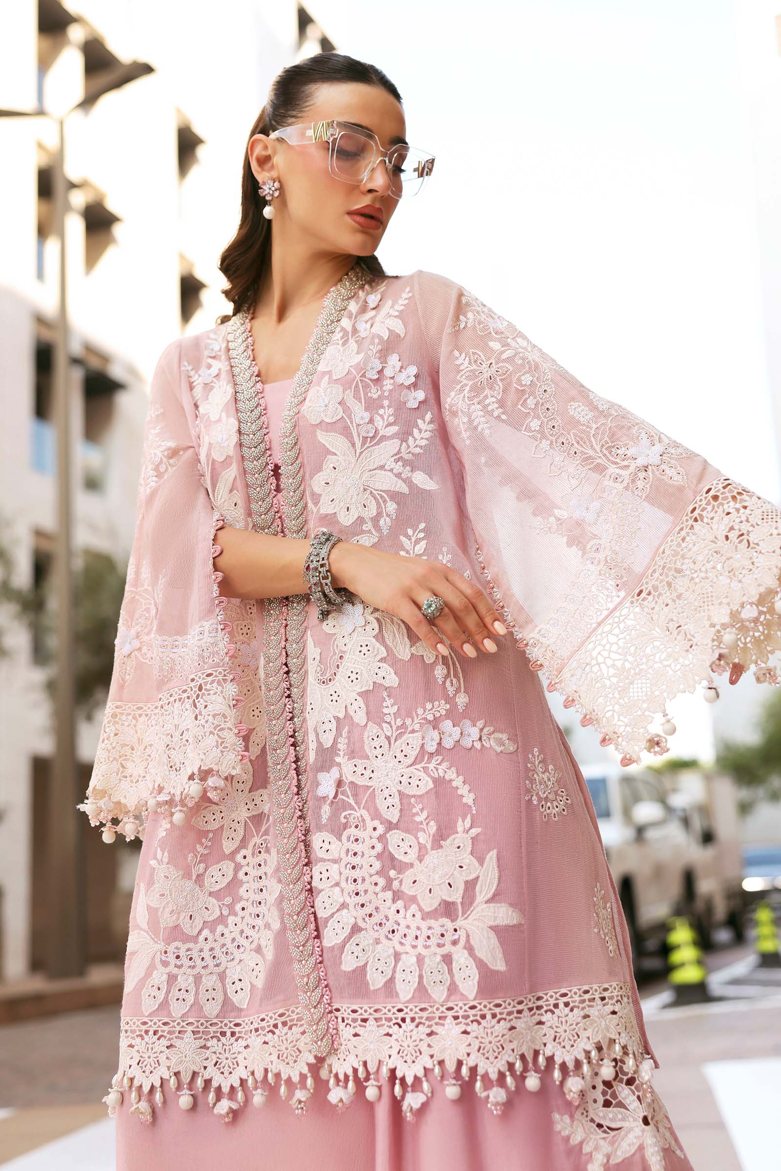 Maria b 3 Piece Unstitched Embroidered Lawn - My Store