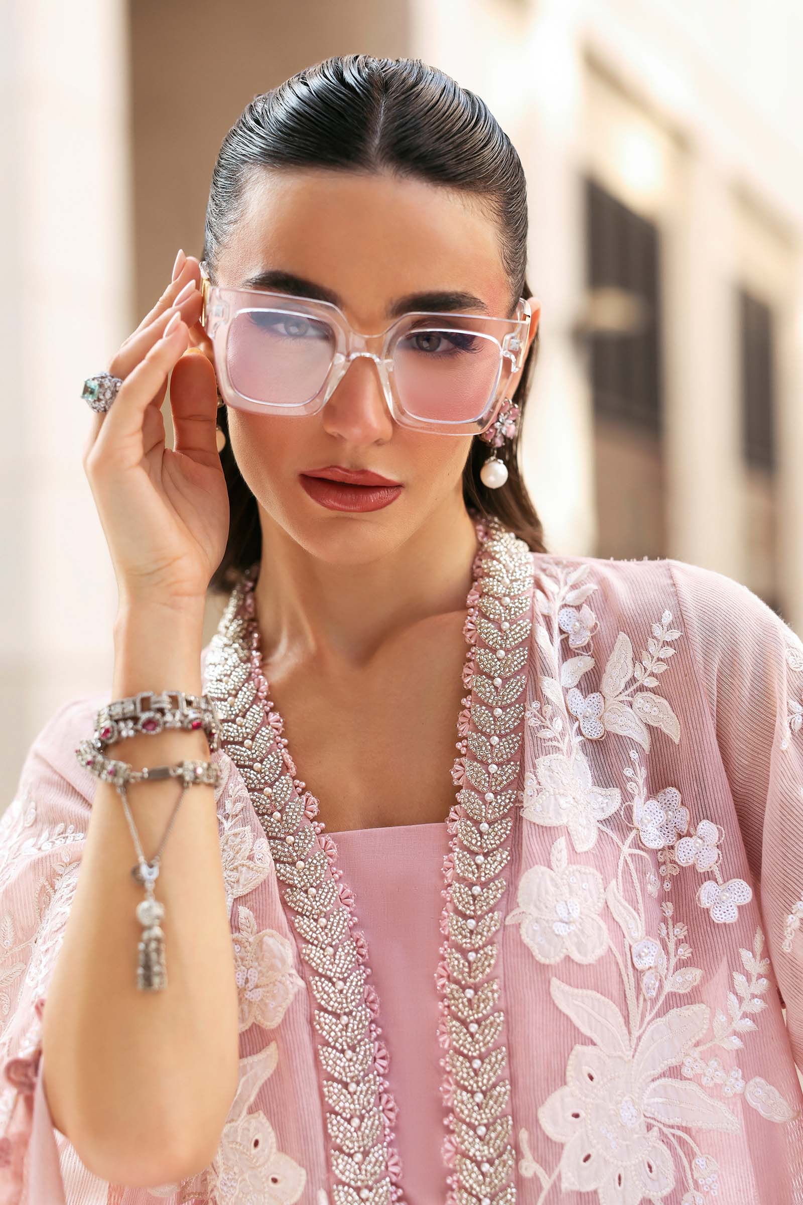 Maria b 3 Piece Unstitched Embroidered Lawn - My Store