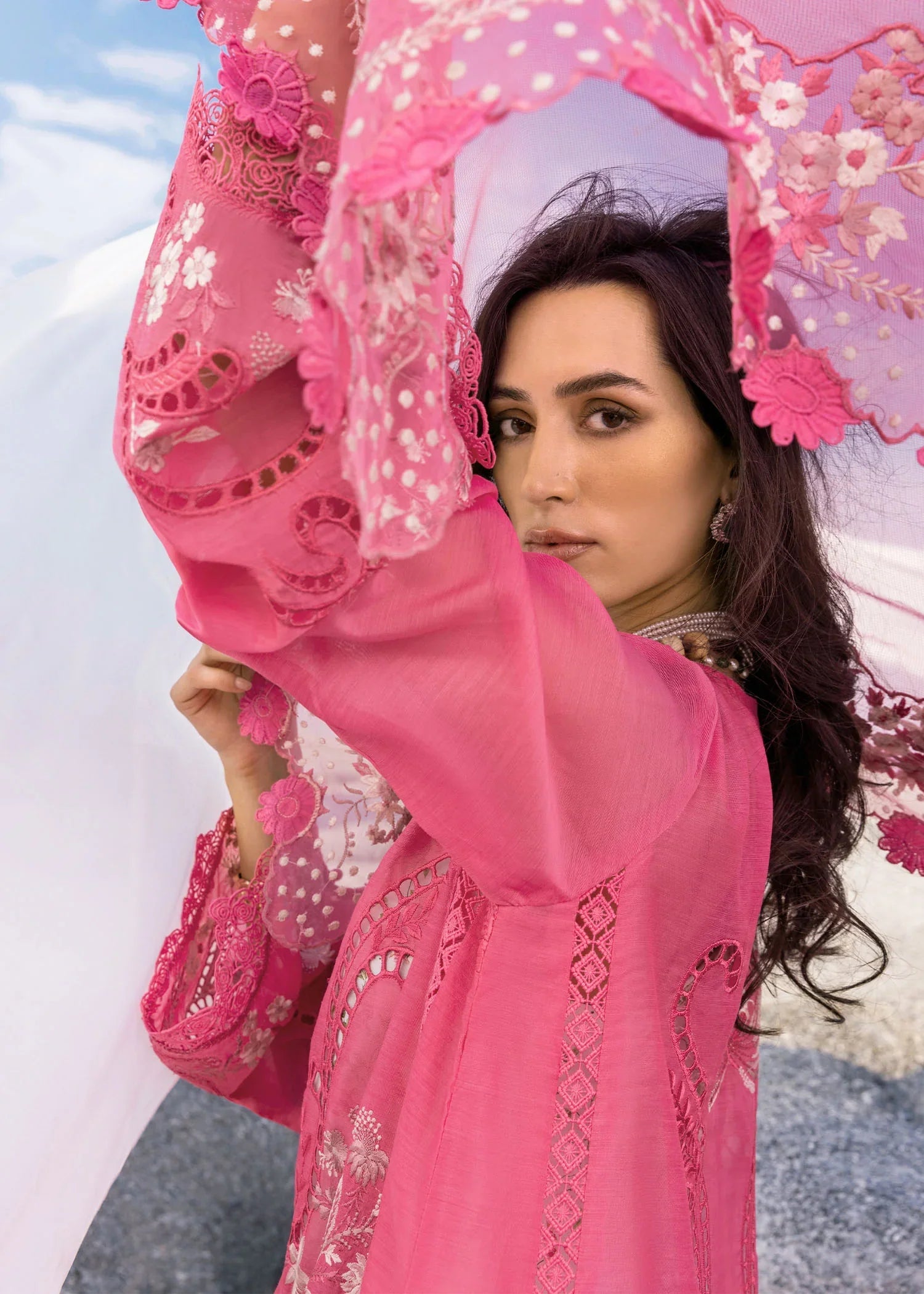 Saira Shakira Unstitched 3 Piece Luxury Lawn Collection'2025-SAMARA-B - Silko Store