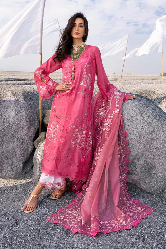 Saira Shakira Unstitched 3 Piece Luxury Lawn Collection'2025-SAMARA-B - Silko Store