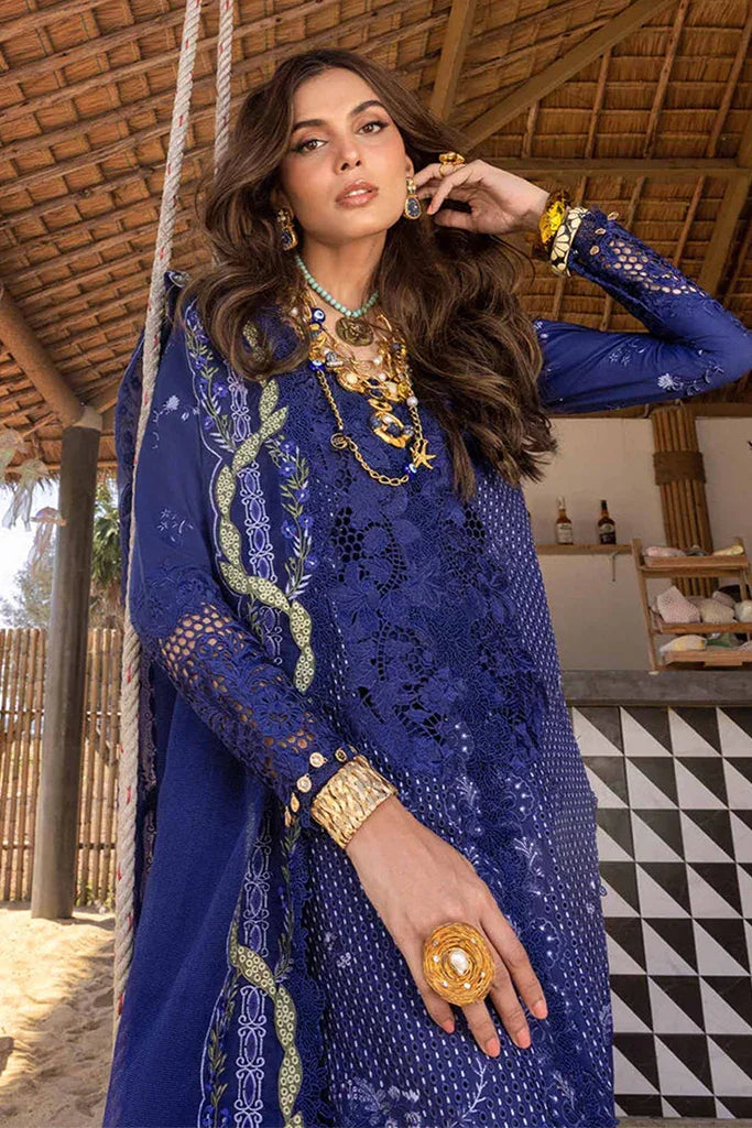 Saira Shakira – Unstitched 3 Piece Luxury Lawn Collection 2025 – LEYLA-B - Silko Store