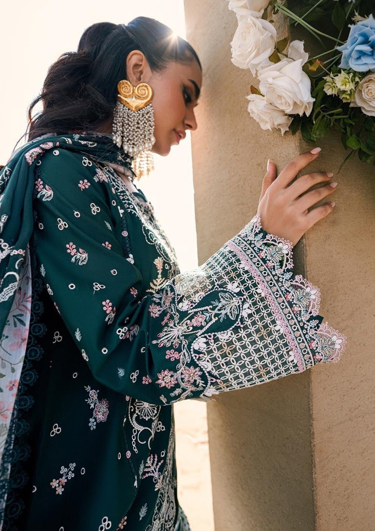 Lawn - Qalamkar - Sahil - Luxury - QSL25#13 - Eliza - My Store