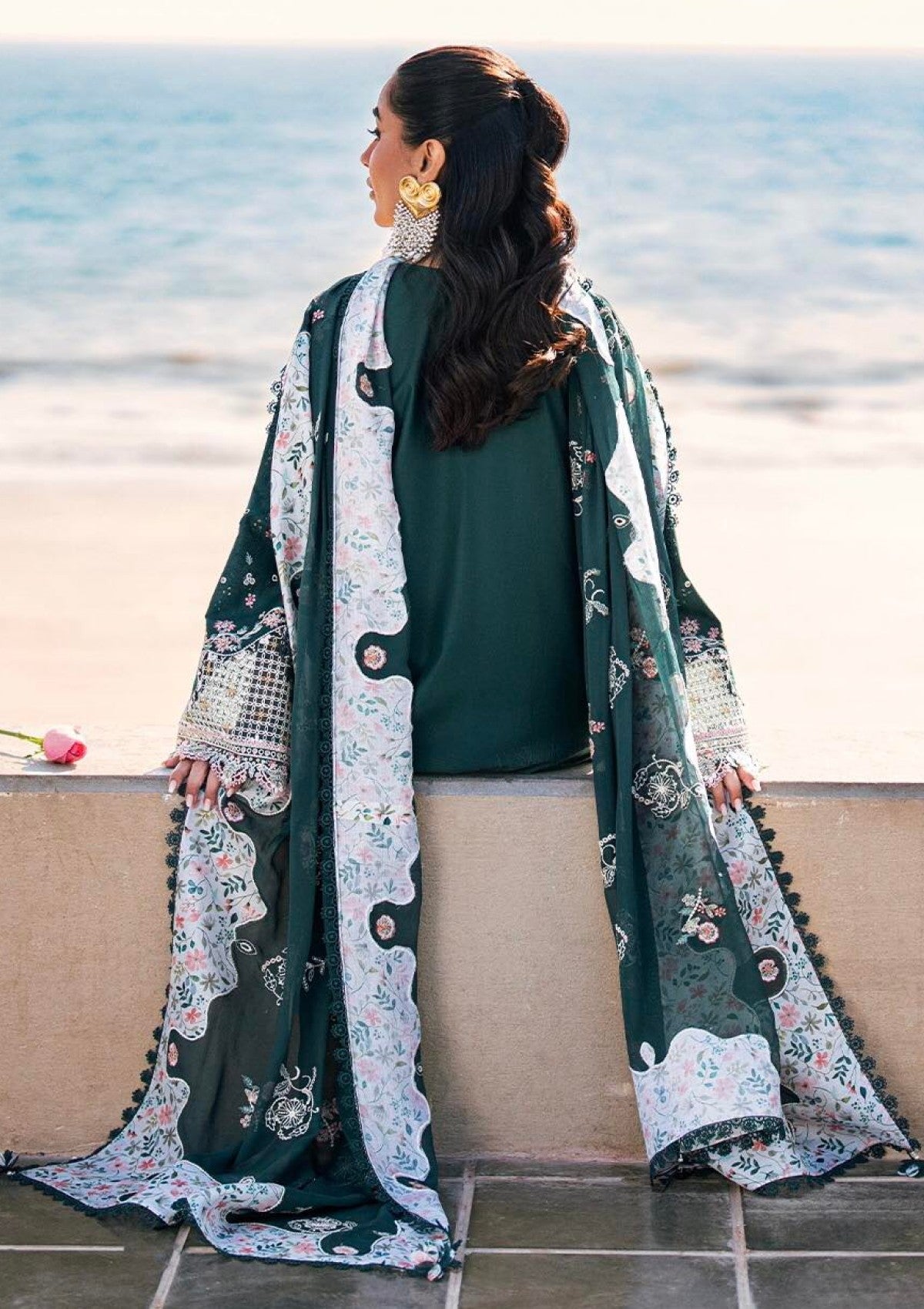 Lawn - Qalamkar - Sahil - Luxury - QSL25#13 - Eliza - My Store